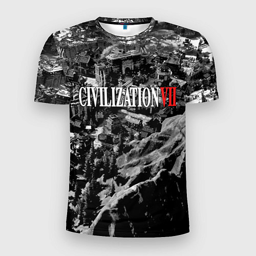 Мужская спорт-футболка Civilization VII / 3D-принт – фото 1