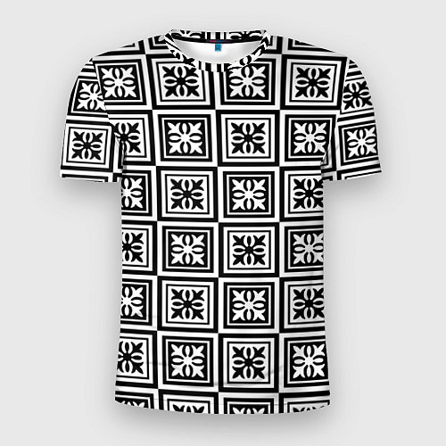 Мужская спорт-футболка Керамический декор / 3D-принт – фото 1