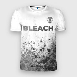 Мужская спорт-футболка Bleach - white gradient посередине
