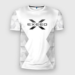 Мужская спорт-футболка Exeed white poly