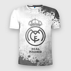 Мужская спорт-футболка Real Madrid - white gradient