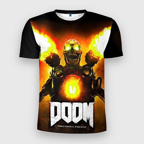 Мужская спорт-футболка Doom - revenant / 3D-принт – фото 1