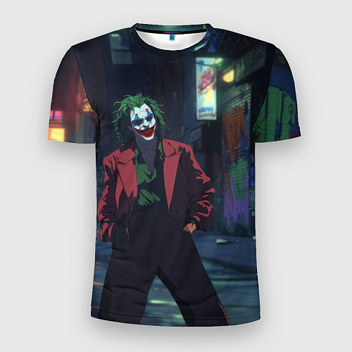 Мужская спорт-футболка Джокер в широких штанах / 3D-принт – фото 1