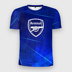 Мужская спорт-футболка Arsenal blue poly