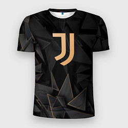 Мужская спорт-футболка Juventus golden poly