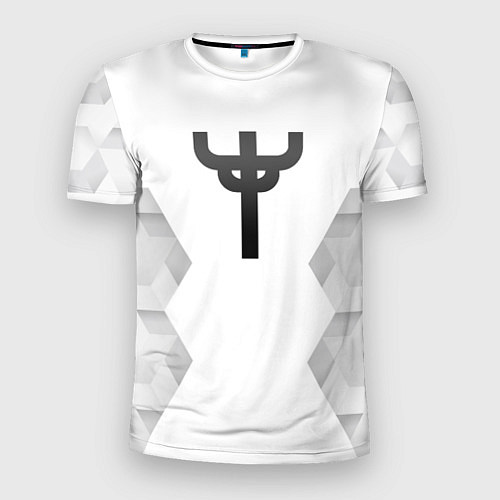 Мужская спорт-футболка Judas Priest white poly / 3D-принт – фото 1
