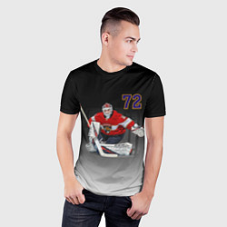 Футболка спортивная мужская Sergey Bobrovsky is goalkeeper of the Florida Pant, цвет: 3D-принт — фото 2