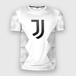 Мужская спорт-футболка Juventus white poly