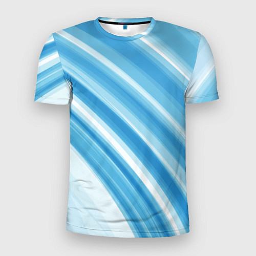 Мужская спорт-футболка Акварель / 3D-принт – фото 1