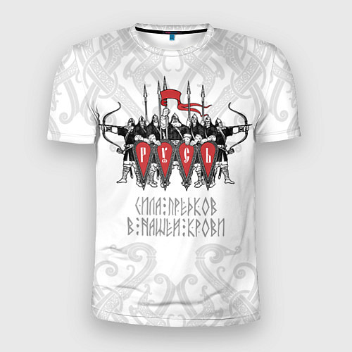 Мужская спорт-футболка Русь дружина богатыри / 3D-принт – фото 1