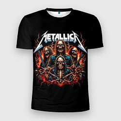 Мужская спорт-футболка Metallica forever - thrash metal