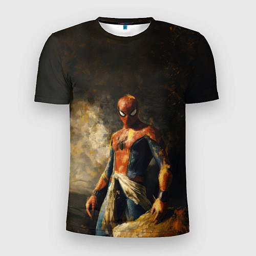 Мужская спорт-футболка Spider man poster / 3D-принт – фото 1
