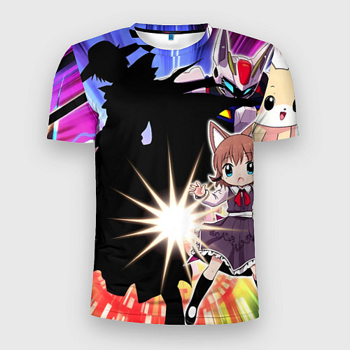 Мужская спорт-футболка Фанату аниме / 3D-принт – фото 1