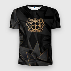 Мужская спорт-футболка Bayer 04 golden poly
