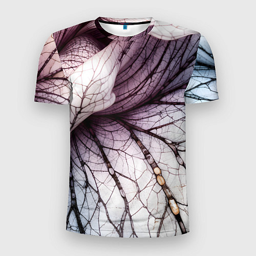 Мужская спорт-футболка Раскрытый цветок / 3D-принт – фото 1