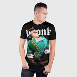 Футболка спортивная мужская Treasure island - Livsey phonk, цвет: 3D-принт — фото 2