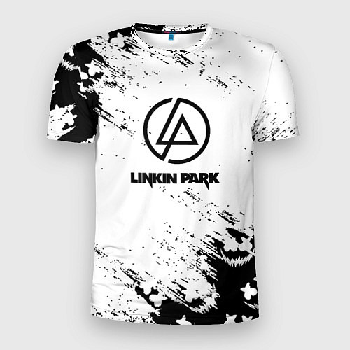 Мужская спорт-футболка Marshmello x Linkin park / 3D-принт – фото 1
