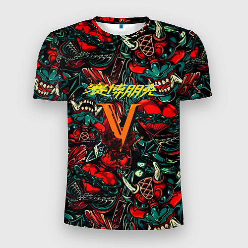 Мужская спорт-футболка God of War битва огня / 3D-принт – фото 1