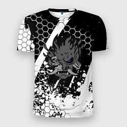 Мужская спорт-футболка Samurai соты краски