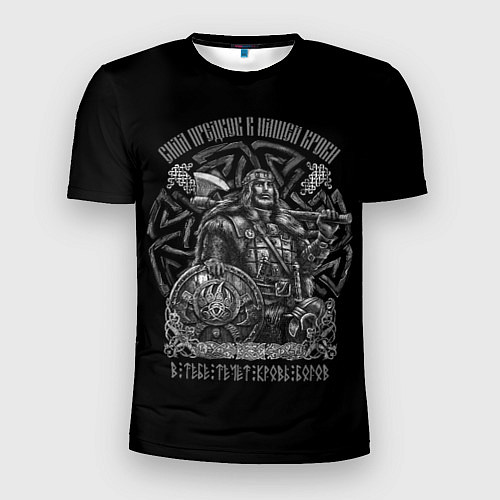 Мужская спорт-футболка Сила предков в нашей крови - воин / 3D-принт – фото 1