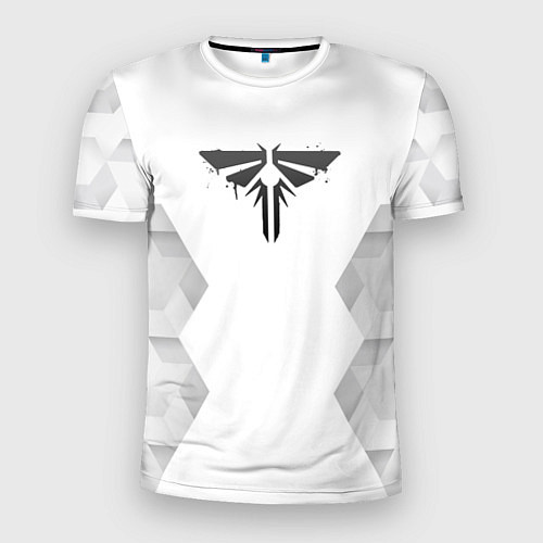 Мужская спорт-футболка The Last Of Us white poly / 3D-принт – фото 1