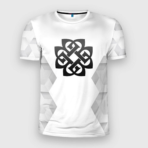 Мужская спорт-футболка Breaking Benjamin white poly / 3D-принт – фото 1