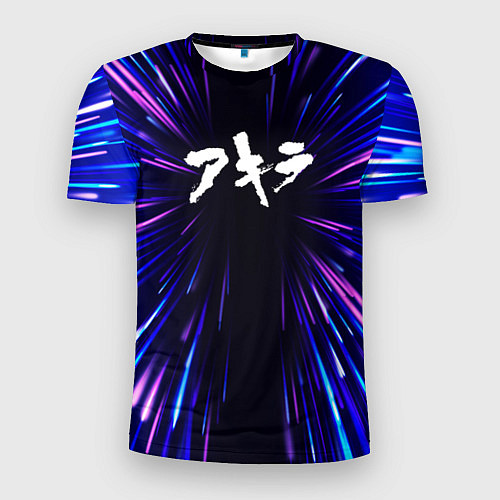 Мужская спорт-футболка Akira neon energy / 3D-принт – фото 1