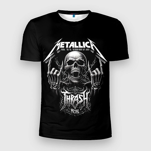 Мужская спорт-футболка Thrash metal - Metallica group / 3D-принт – фото 1