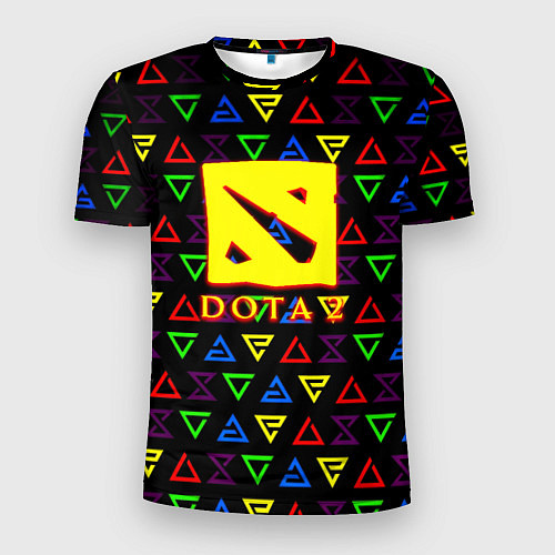 Мужская спорт-футболка Dota pattern witcher / 3D-принт – фото 1