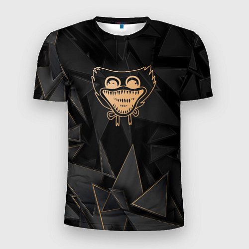 Мужская спорт-футболка Poppy Playtime golden poly / 3D-принт – фото 1