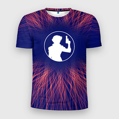 Мужская спорт-футболка Cowboy Bebop red energy / 3D-принт – фото 1