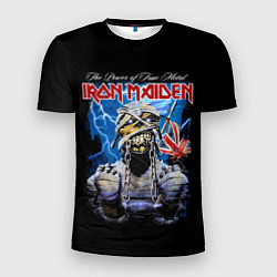 Футболка спортивная мужская Powerslave Iron Maiden - мумия, цвет: 3D-принт