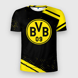 Мужская спорт-футболка Borussia полосы