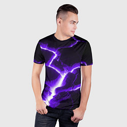Футболка спортивная мужская The rift, цвет: 3D-принт — фото 2