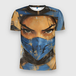Мужская спорт-футболка Китана портрет