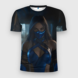 Футболка спортивная мужская Китана в маске, цвет: 3D-принт