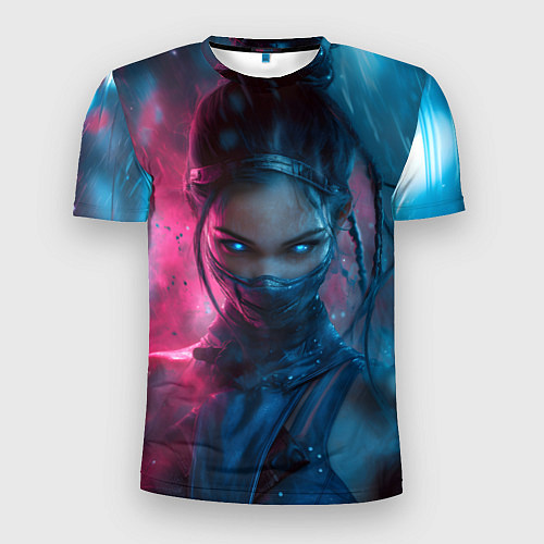 Мужская спорт-футболка Ярость Китаны / 3D-принт – фото 1