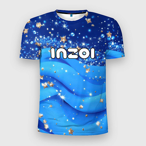 Мужская спорт-футболка Inzoi логотип / 3D-принт – фото 1