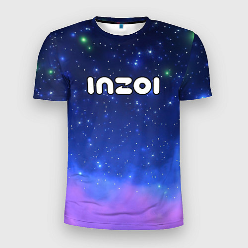 Мужская спорт-футболка Inzoi на звездном небе / 3D-принт – фото 1