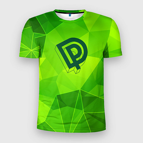 Мужская спорт-футболка Deep Purple green poly / 3D-принт – фото 1