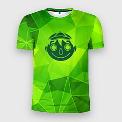 Футболка спортивная мужская Tomodachi Game green poly, цвет: 3D-принт