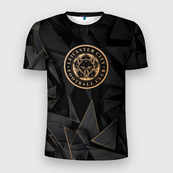 Мужская спорт-футболка Leicester City golden poly