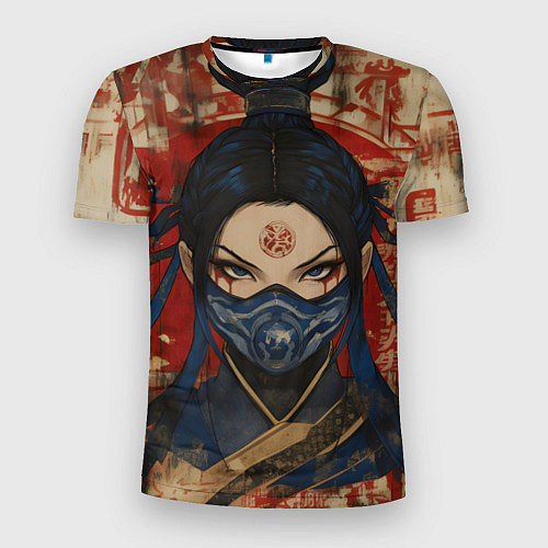 Мужская спорт-футболка Китана - японский стиль / 3D-принт – фото 1