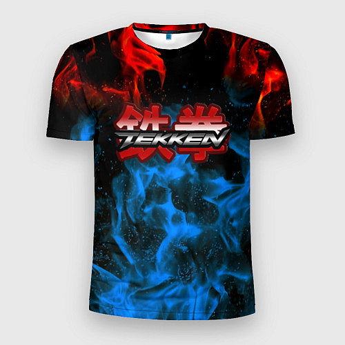 Мужская спорт-футболка Tekken огненные стиль / 3D-принт – фото 1