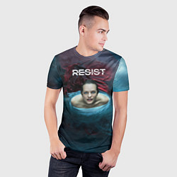 Футболка спортивная мужская Рассказ служанки - Джун, цвет: 3D-принт — фото 2