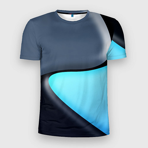 Мужская спорт-футболка Разноцветный / 3D-принт – фото 1