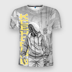 Футболка спортивная мужская Ксеноморф в спортивном костюме, цвет: 3D-принт