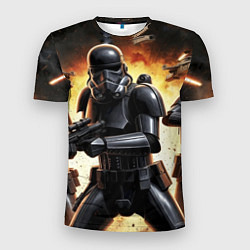 Футболка спортивная мужская Клоны звездные войны, цвет: 3D-принт