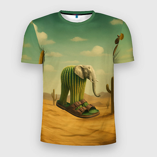 Мужская спорт-футболка Лирили ларила мем / 3D-принт – фото 1