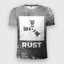 Футболка спортивная мужская Rust - grey gradient, цвет: 3D-принт